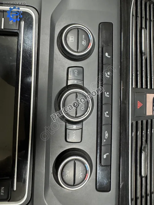 Çıkma vw caddy klima kontrol paneli 2015-2020