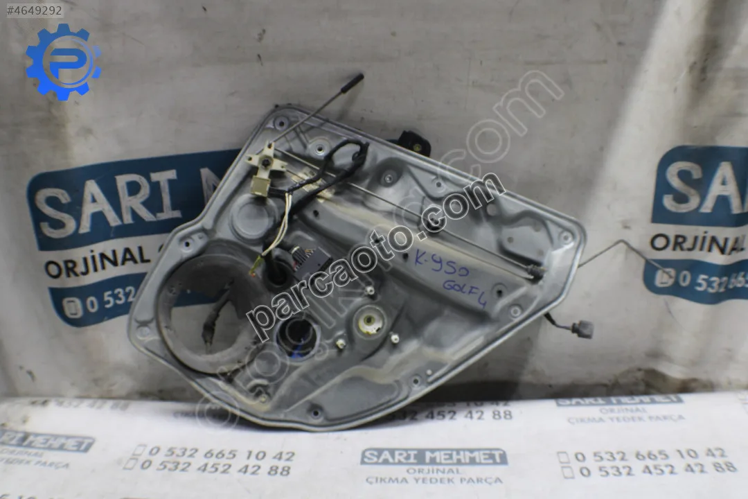 Çıkma vw golf 4 sağ arka cam krikosu k-950