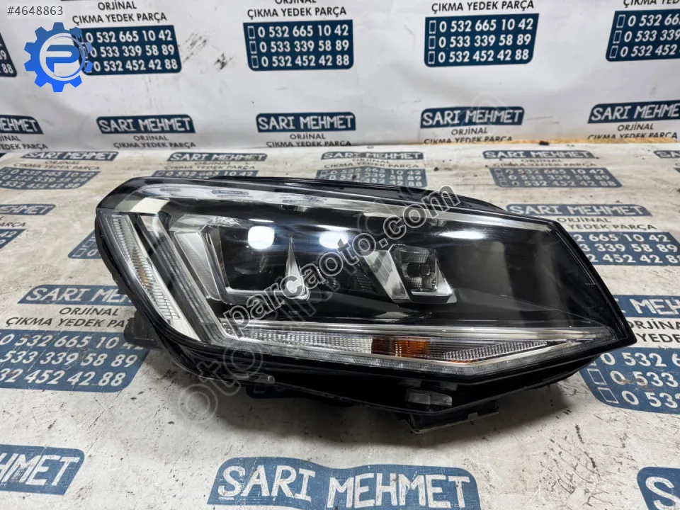 Çıkma vw caddy sağ ön far 2015-2020