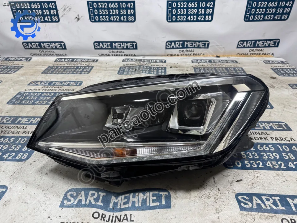 Çıkma vw caddy sol ön far 2015-2020