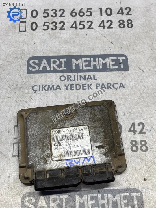 Çıkma vw golf 4 bora bcb 1.6 motor beyni 036906034dr