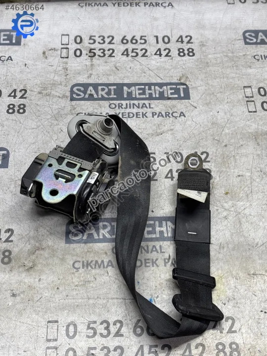 Çıkma vw caddy sağ arka emniyet kemeri 2015 -2020