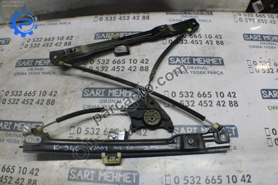 ÇIKMA VW CADDY SOL ÖN CAM KRİKOSU K-946 ÇIKMA VW CADDY SOL ÖN CAM KRİKOSU K-946
