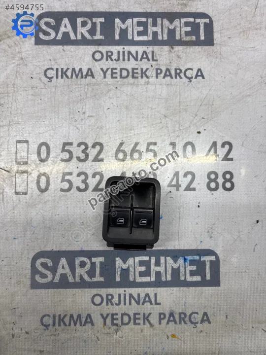 Çıkma vw caddy sol ön cam düğmesi