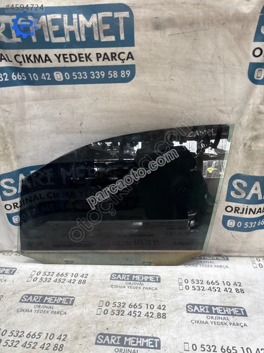 Çıkma vw caddy sol ön kapı camı 43r-001025