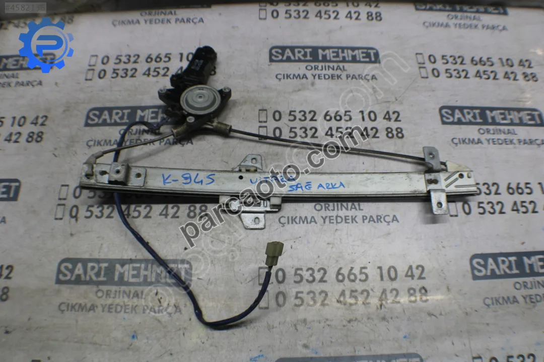 Çıkma suzuki vitara sağ arka cam krikosu k-945