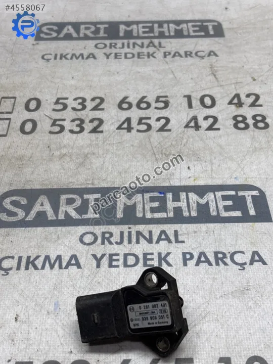 Çıkma vw golf jetta turbo basınç sensörü 0281002401