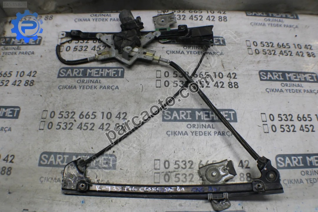 Çıkma vw polo classic sağ ön cam krikosu k-938