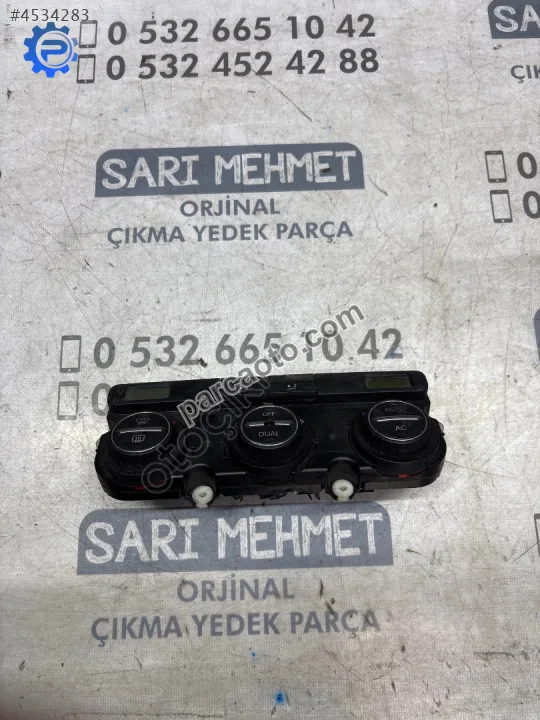 Çıkma vw passat b6 klıma kontrol paneli 3c0907044cr
