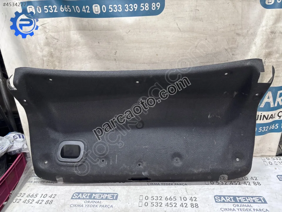 Çıkma renault fluence bagaj kapağı döşemesi
