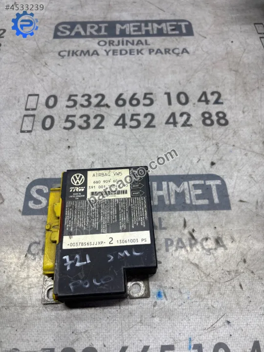 Çıkma vw polo airbag beyni 6q0909601f
