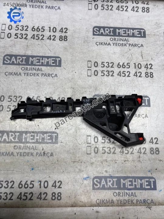 Çıkma opel astra j sedan arka tampon braketi sağ