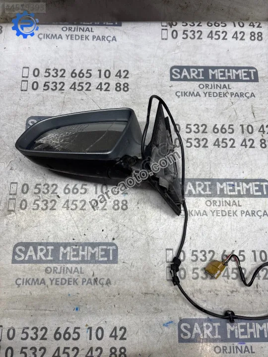 Çıkma audi a4 sol dikiz aynası elektrikli katlamasız e1010681