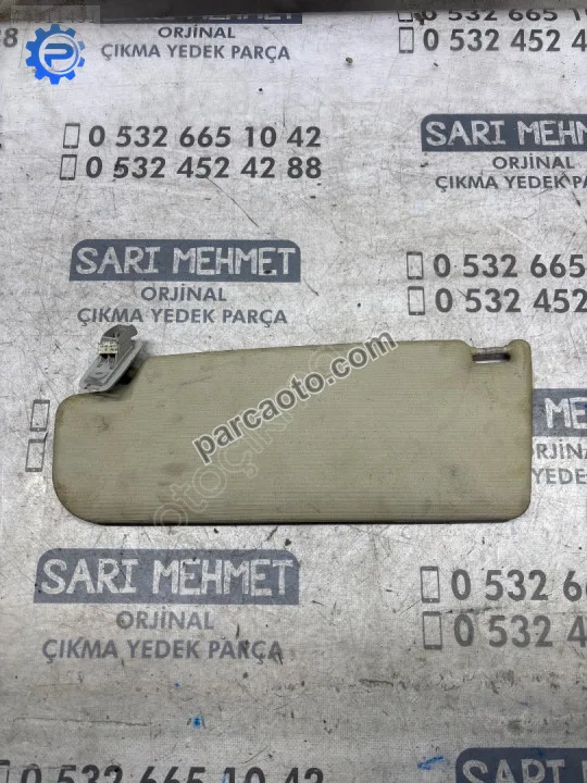 Çıkma vw golf 5 jetta golf 6 sağ güneşlik