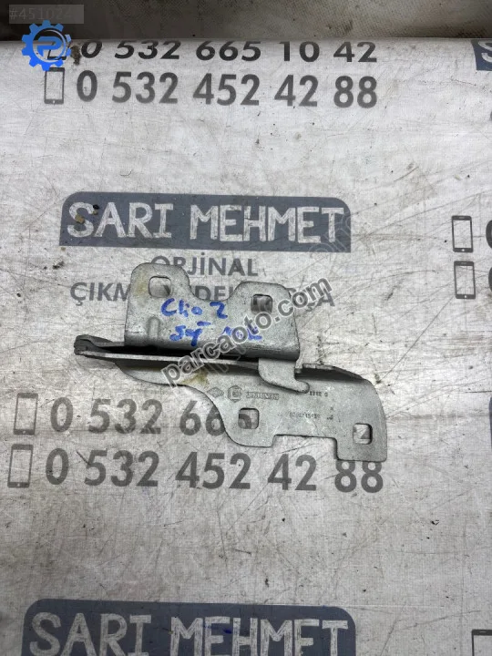 Çıkma renault clio 2 motor kaputu menteşesi sağ