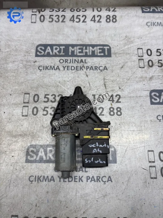 Çıkma skoda octavia a4 sol arka cam motoru 104419-301
