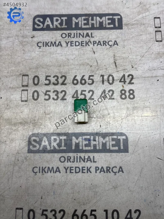Çıkma toyota corolla 101 fan rölesi