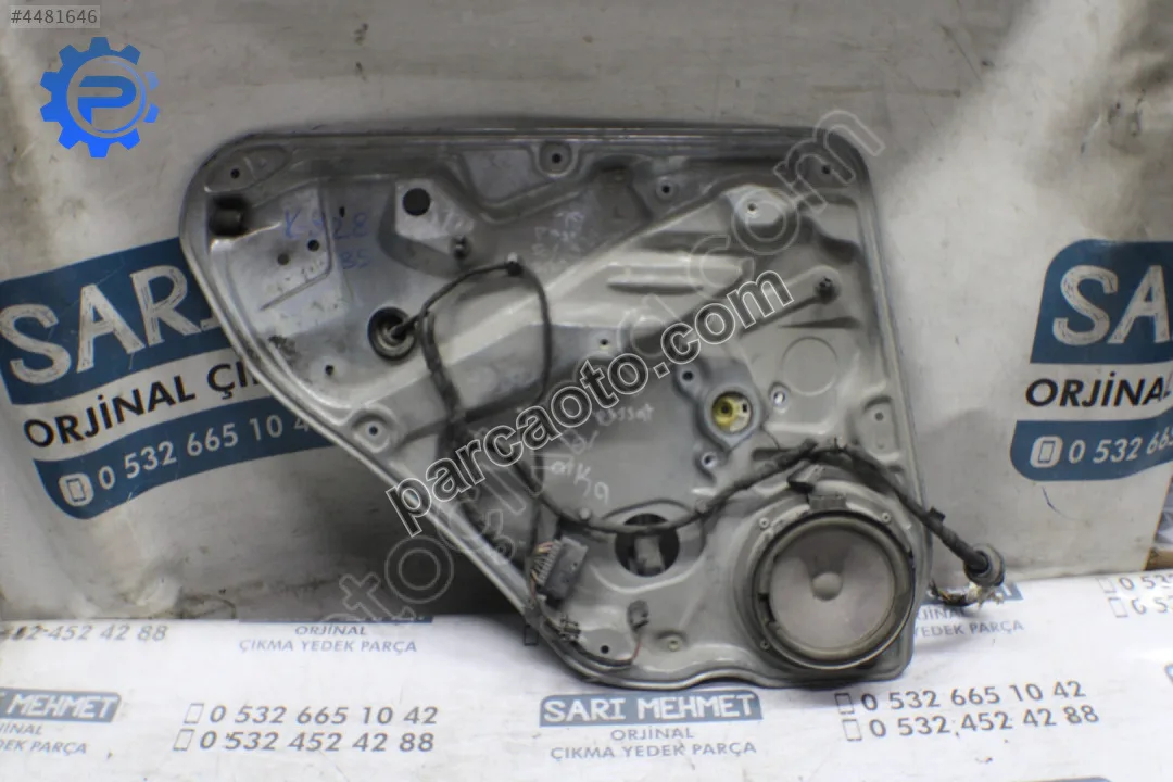 Çıkma vw passat b5 sol arka cam krikosu k-928