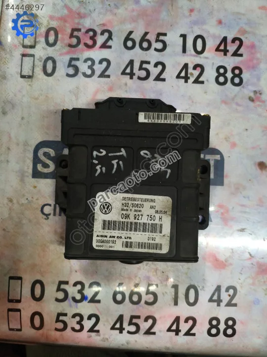 Vw transporter t5 otomatik şanzıman beyni 09k927750h 09k 927 750