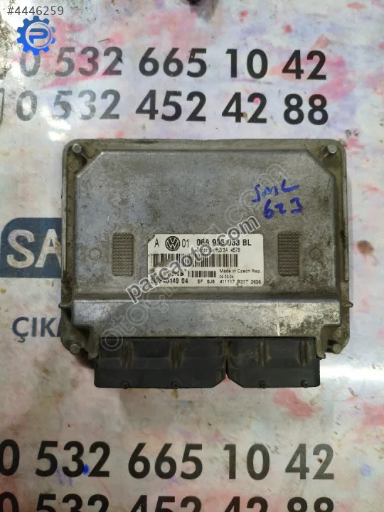Vw golf bora motor beyni 06a906033bl 06a 906 033 bl