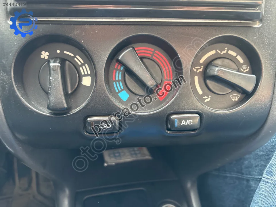Çıkma nissan primera klima kontrol paneli