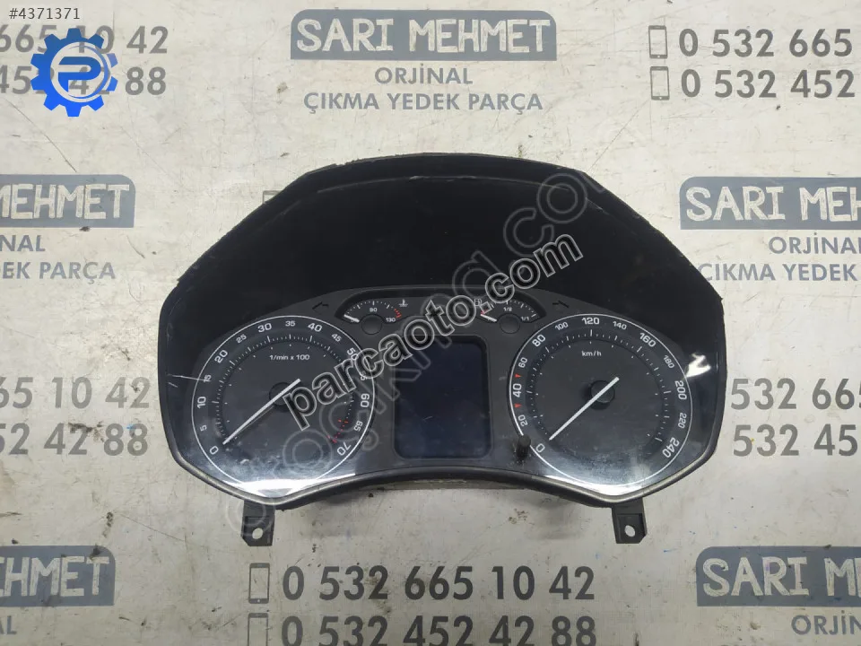Çıkma skoda octavia a5 kilometre gösterge saati 1z0920841b