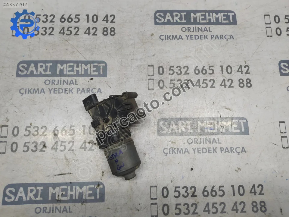 Çıkma opel astra h ön silecek motoru 0390241538