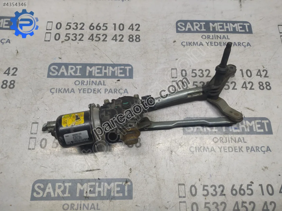 Çıkma peugeot 301 ön silecek motoru 9675018280