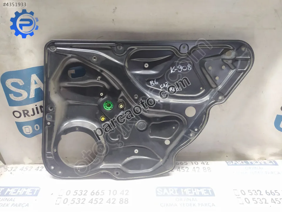 Çıkma vw passat b6 sağ arka cam krikosu k-908