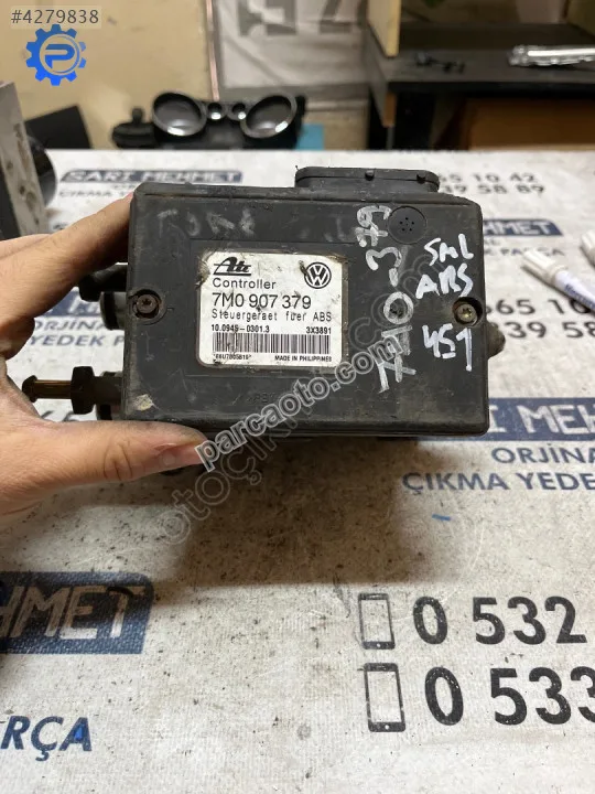 Çıkma vw sharan 7m0 907 379 10.0945-0301.3 abs beyni