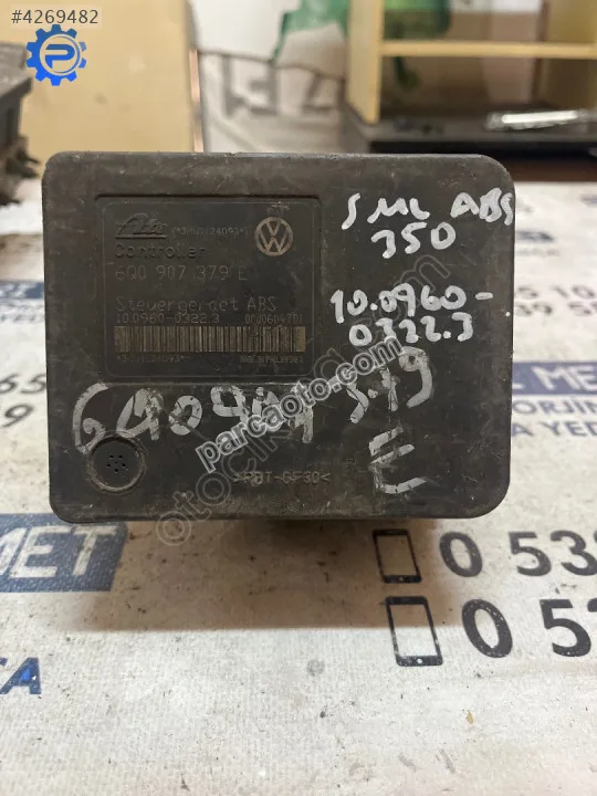 Çıkma vw polo 6q0 907 379 e 10.0960-0322.3 abs beyni