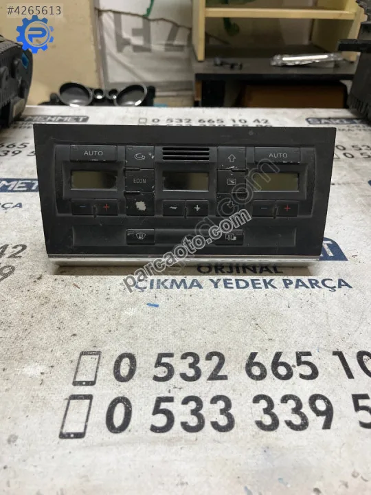 ÇIKMA AUDI A4 8E0 820 043 AA 8E0820043AA KLİMA KONTROL PANELİ ÇIKMA AUDI A4 8E0 820 043 AA 8E0820043AA KLİMA KONTROL PANELİ