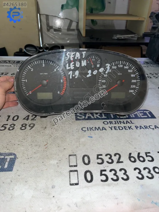 Çıkma seat leon toledo 1m0920802d kilometre saati
