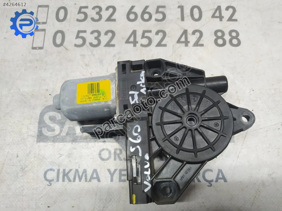 Çıkma volvo s60 sol arka cam motoru