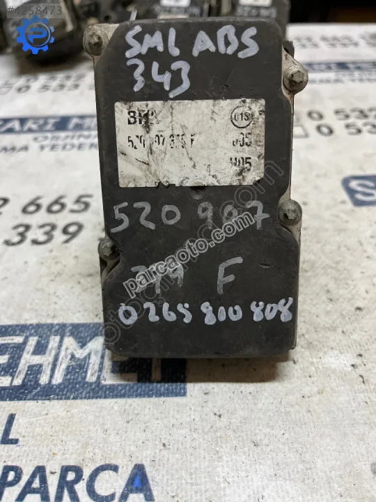 ÇIKMA VW FOX 0 265 800 808 5Z0 907 379 F ABS BEYNİ ÇIKMA VW FOX 0 265 800 808 5Z0 907 379 F ABS BEYNİ