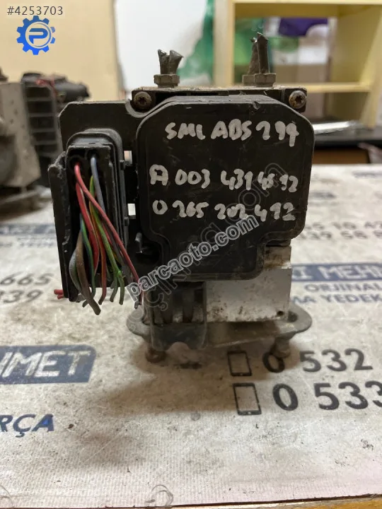 Çıkma mercedes w168 0 265 202 412 a 003 431 45 12 abs beyni