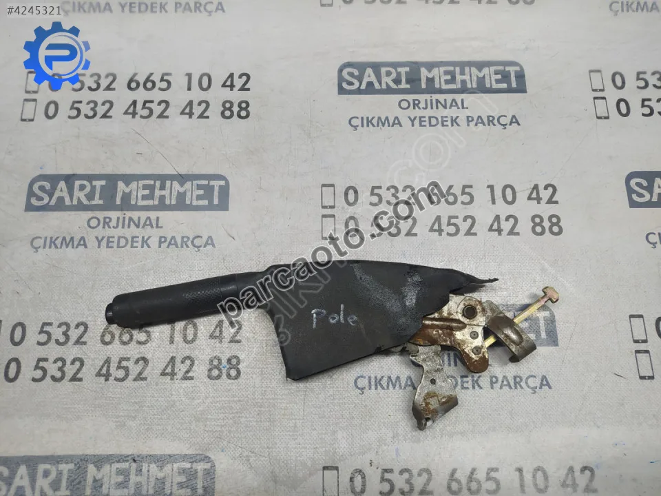 Çıkma vw polo el fren kolu 6n0711307b