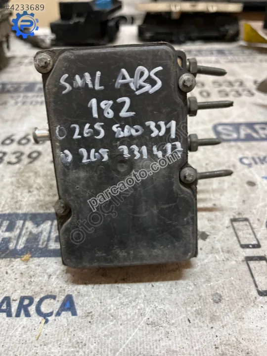 Çıkma nıssan almera 0 265 800 331 0 265 231 417 abs beyni&pompası