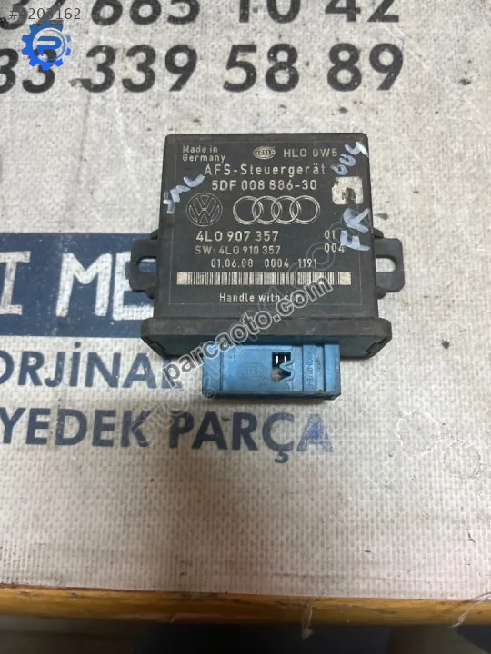 Çıkma audı a3 a6 a8 4l0 907 357 4l0907357 far ayar beyni