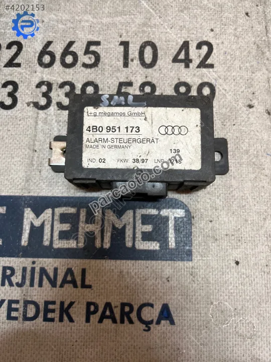 ÇIKMA AUDI A4 4B0 951 173 4B0951173 ALARM BEYNİ ÇIKMA AUDI A4 4B0 951 173 4B0951173 ALARM BEYNİ