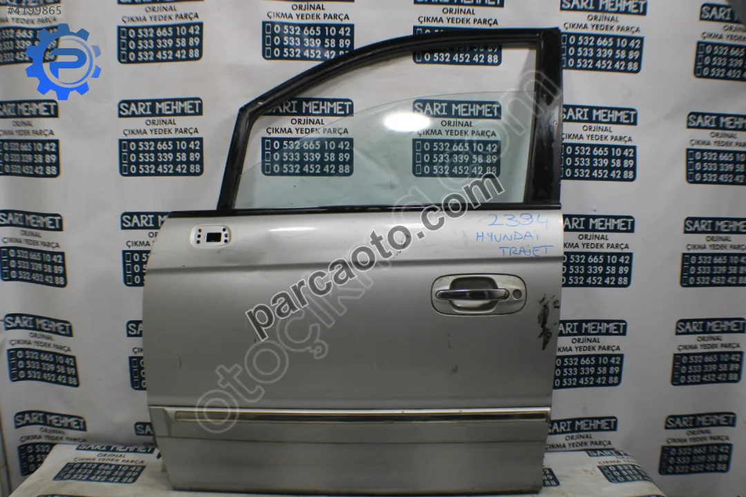 Çıkma hyundai trajet sol ön kapı 2394