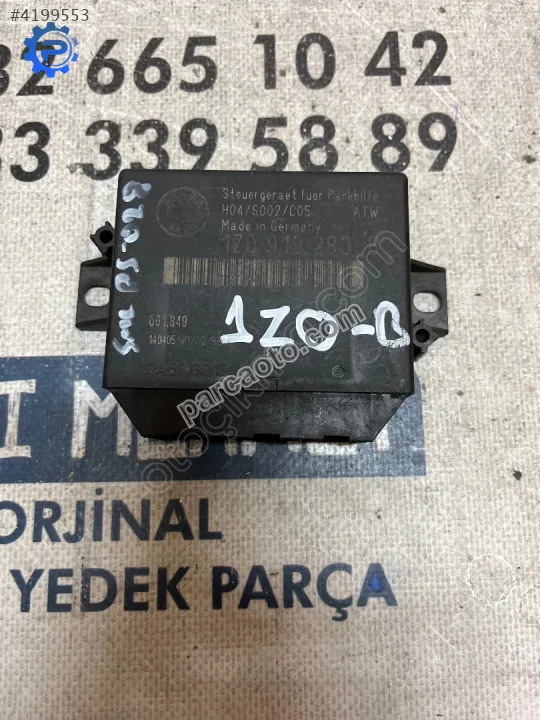 Çıkma skoda octavıa 2 1z0 919 283 b 1z0919283b park sensör beyni