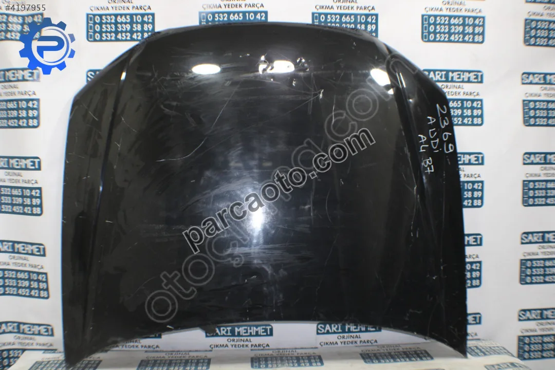 Çıkma audi a4 b7 motor kaputu 2369