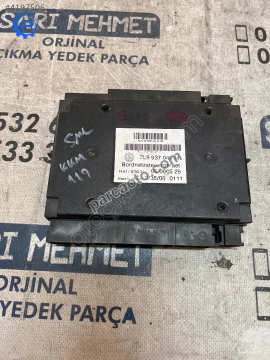 Çıkma vw touareg 7l6 937 049 m 7l6937049m konfor beyni