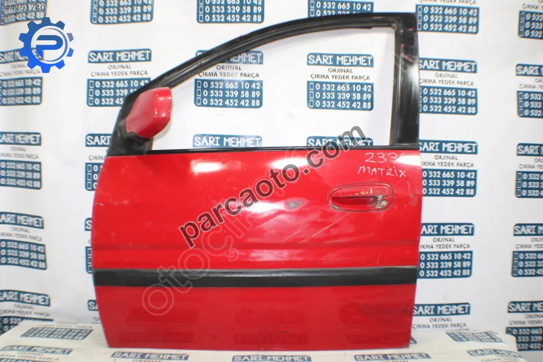 Çıkma hyundai matrix sol ön kapı 2336