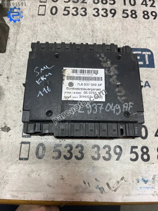 Çıkma vw touareg 7l6 937 049 af 7l6937049af konfor beyni