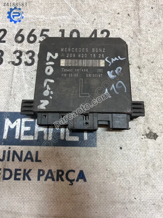 Çıkma mercedes benz w210 208 820 15 26 2088201526 kapı beyni