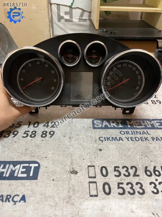 Çıkma opel astra j 13433775 kilometre saati