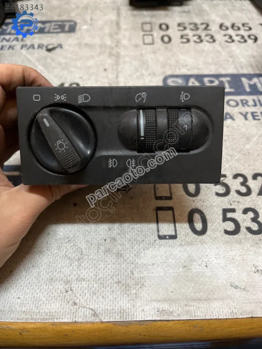 Çıkma vw transporter t4 klo 701 941 532 f 701941532f far anahtarı