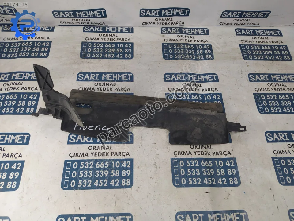 Çıkma renault fluence radyatör davlumbaz alt plastiği
